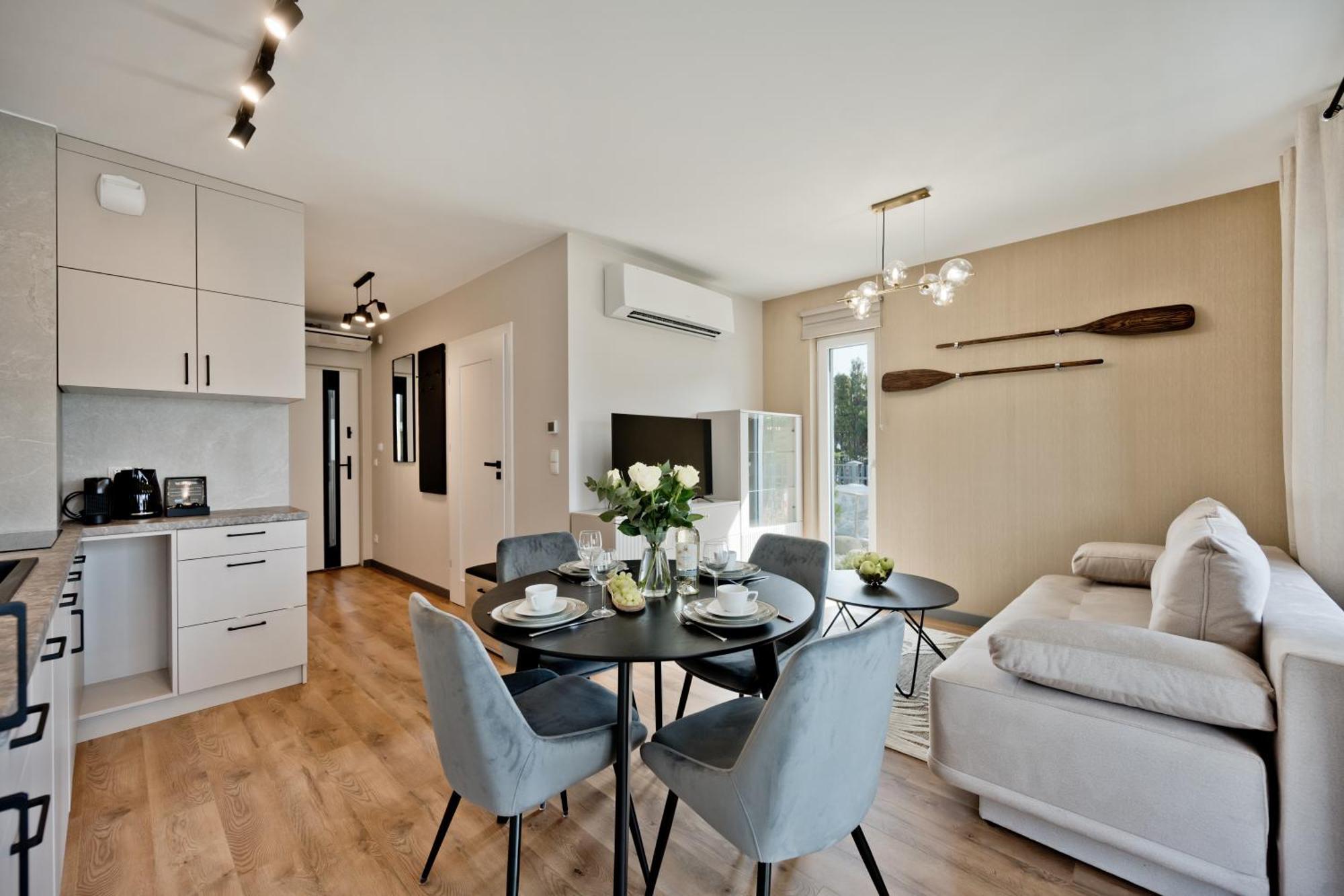 Apartamenty Wyspa Blueapart Jastarnia Esterno foto